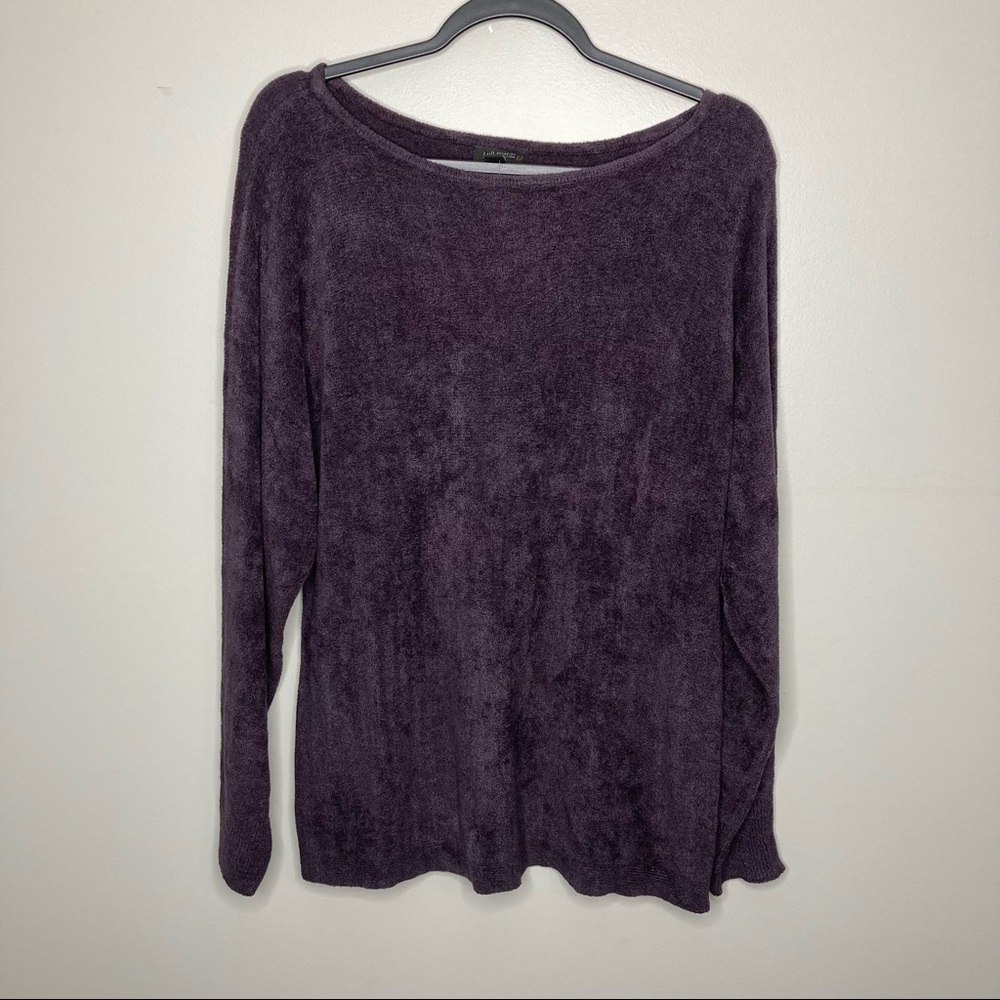 NWT J. JILL Rum Raisin Boat Neck Sweater Soft Small